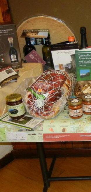 Cena a Londra con prodotti tipici del Parco Appennino