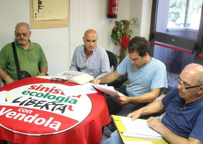 I vendoliani si ritrovano per la diretta di Nichi 