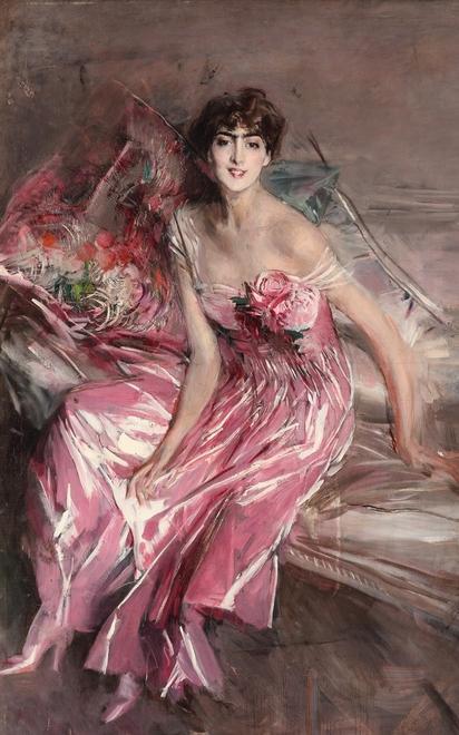 L’affascinante Signora in rosa stregò Boldini 