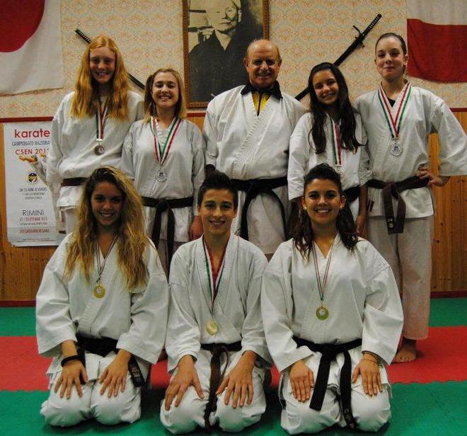 Due titoli tricolori per il Karate Pisa 