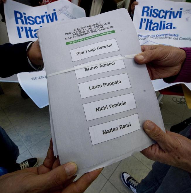 Primarie centrosinistra: è il giorno del voto 