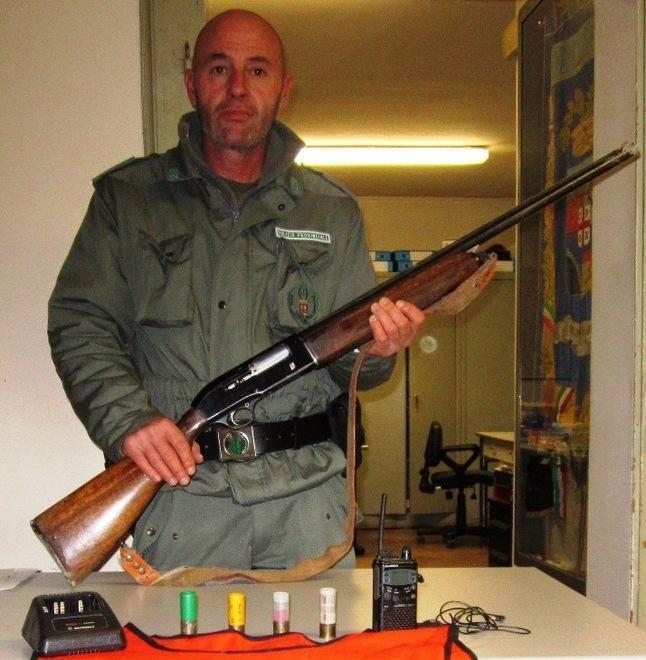 Caccia cinghiali con munizioni proibite 