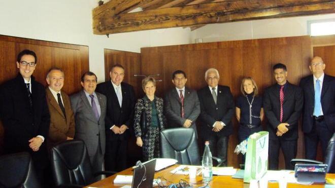 Delegazione brasiliana visita il Polo di Navacchio