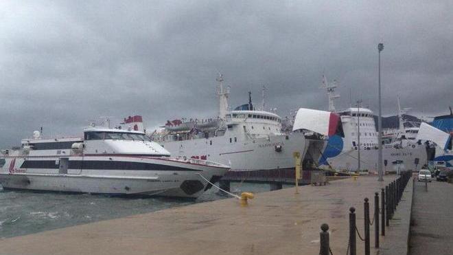 Maltempo, Elba isolata per il forte vento