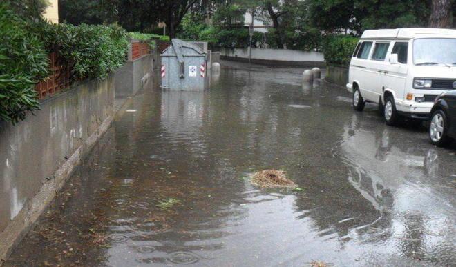 Nuovi allagamenti in via della Principessa