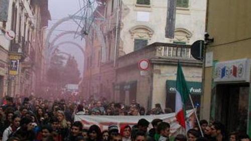 Studenti delle superiori in agitazione