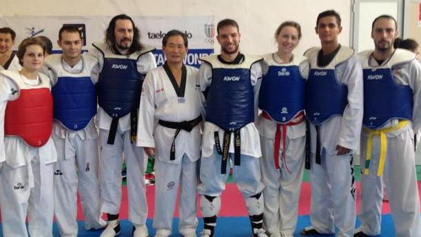 Centro Taekwondo Montecatini allo stage col maestro Park