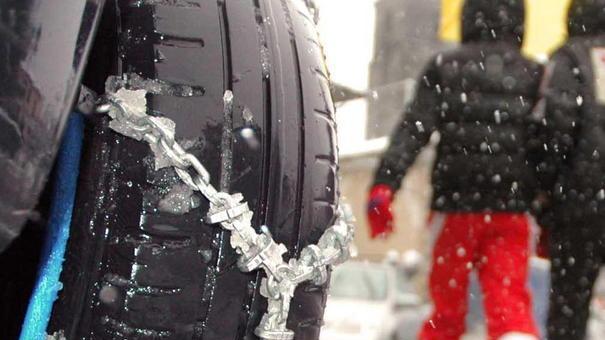 Obbligo di catene a bordo sulle strade provinciali