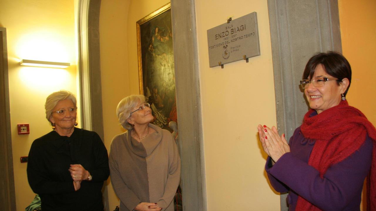 Sala delle conferenze intitolata a Enzo Biagi