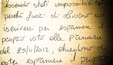 Primarie, no a tutte le 1094 nuove richieste di voto 