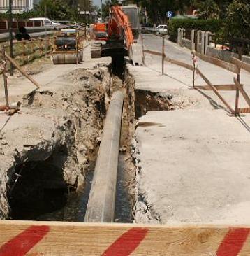 I tubi dell’acqua hanno raggiunto il paese di Carraia 