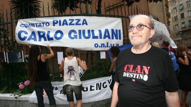 Incontro con il padre di Carlo Giuliani
