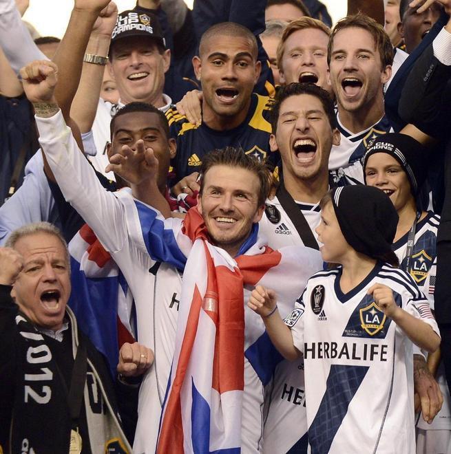 Beckham, un addio con lo scudetto Barça, altro record 