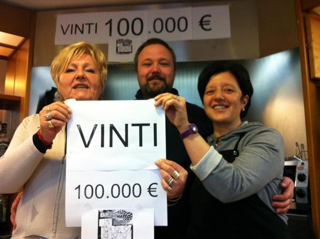 Operaio vince 100.000 euro al Gratta e Vinci 
