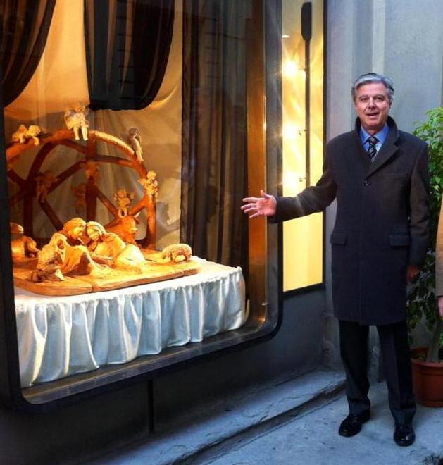 Presepe di terracotta all’Urp