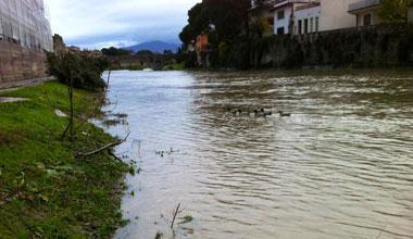 Trans cade nel Bisenzio e resta al gelo per oltre sette ore 
