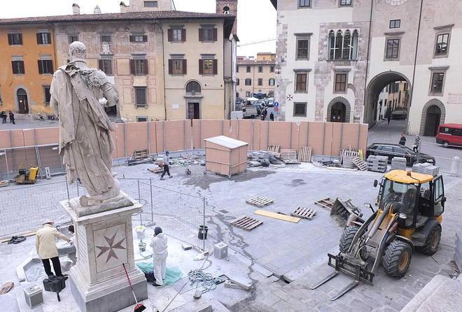 Piazza dei Cavalieri: fine dei lavori e tre giorni di festa 