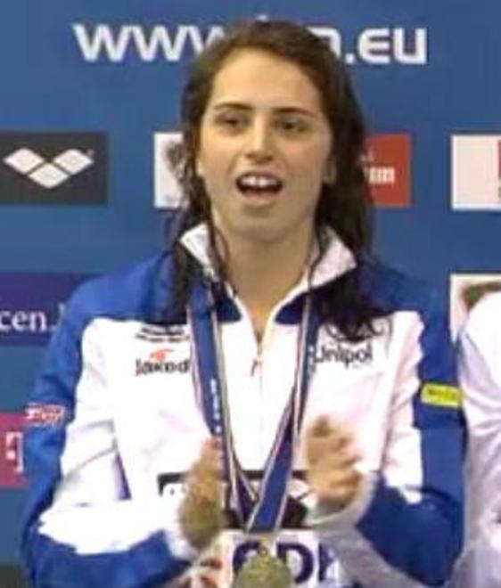 Alice Nesti oggi in vasca ai mondiali di Istanbul