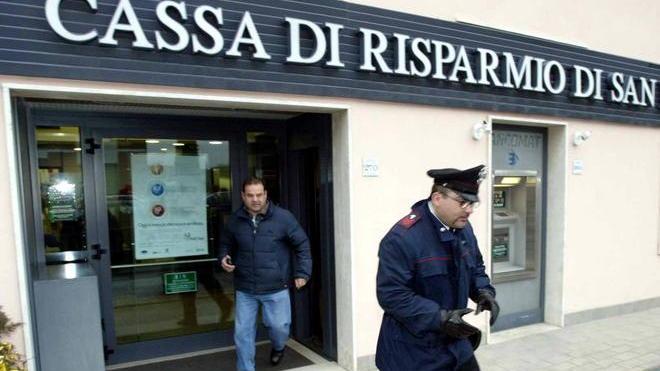 Rapina in banca a Ponte a Cappiano