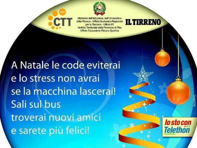 I pensieri di Natale viaggiano in autobus