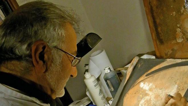 Scuderi, l’artista delle tegole pomarancine