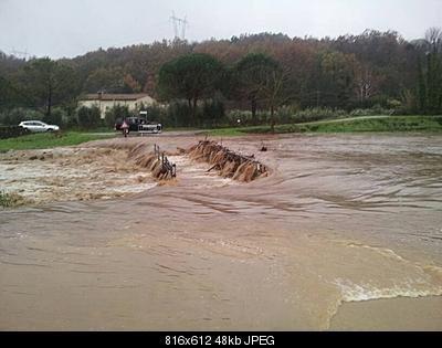 Maltempo, situazione pesante a Quarrata e nella piana 