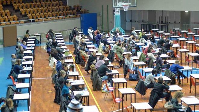 Duemila candidati disseminati in nove scuole