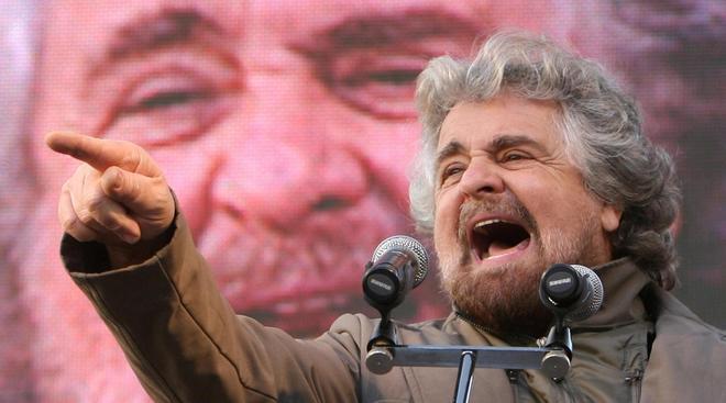 Beppe Grillo arriva stasera in città 