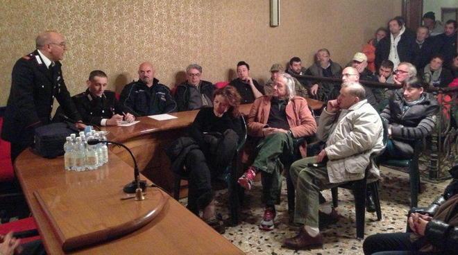 Troppi furti, la gente chiede più controlli 