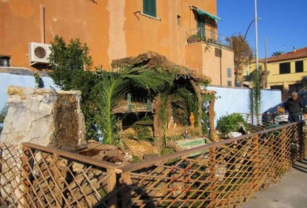 Un presepe in ricordo di un amico 