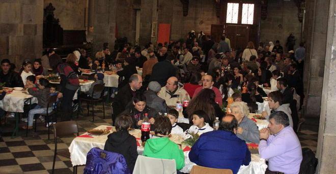 Un pranzo di Natale per i poveri 