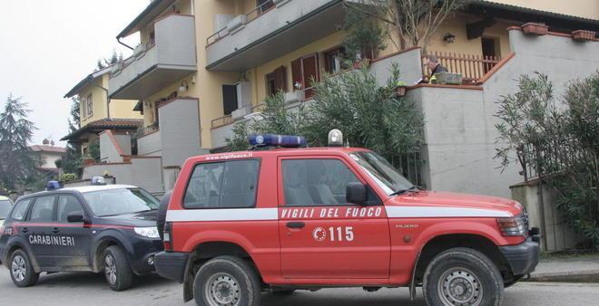 Fiammata investe anziana e operai 