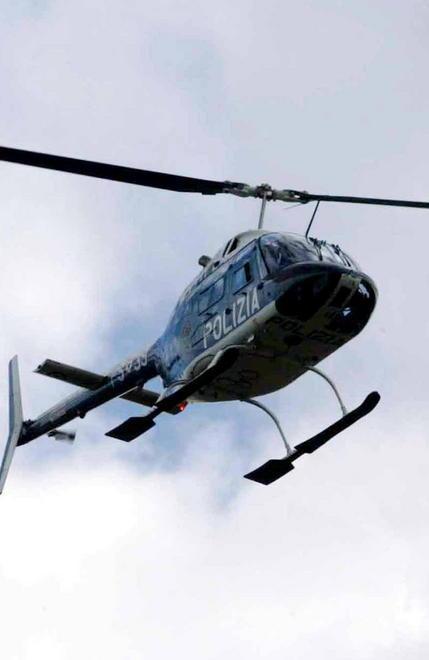 Arriva “Tuono blu” polizia in elicottero per combattere i furti 