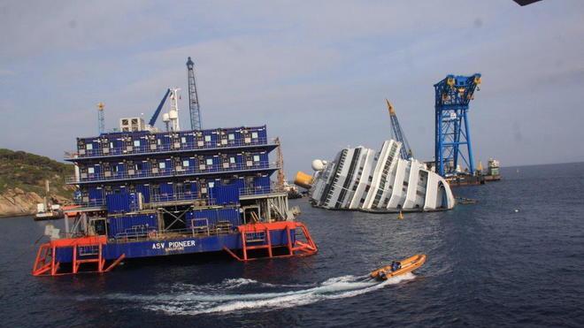 Concordia, l’osservatorio conferma: rimozione entro settembre