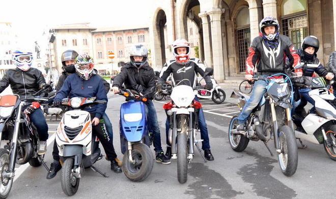 Raduno di moto nel ricordo di Fabio