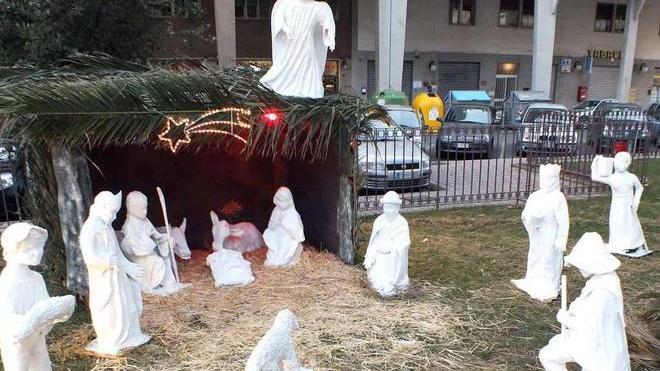 Ecco il Presepe bianco restaurato
