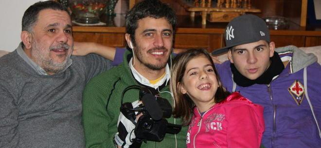 Pif in visita per un giorno alla famiglia Leoni per Mtv