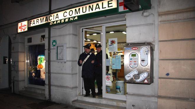 Ancora una rapina alla farmacia comunale in Darsena