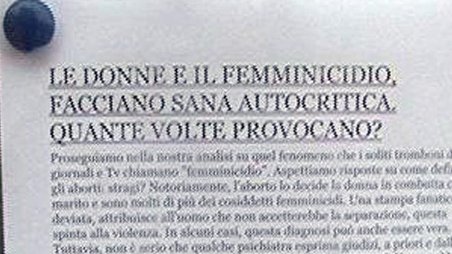 «Femminicidio, a volte le donne provocano»