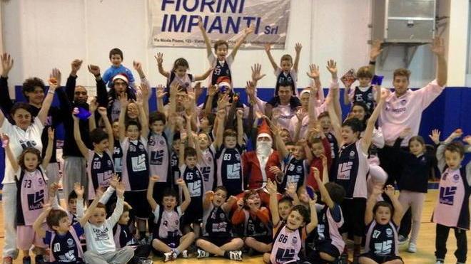 Festa di fine anno con i bimbi del minibasket