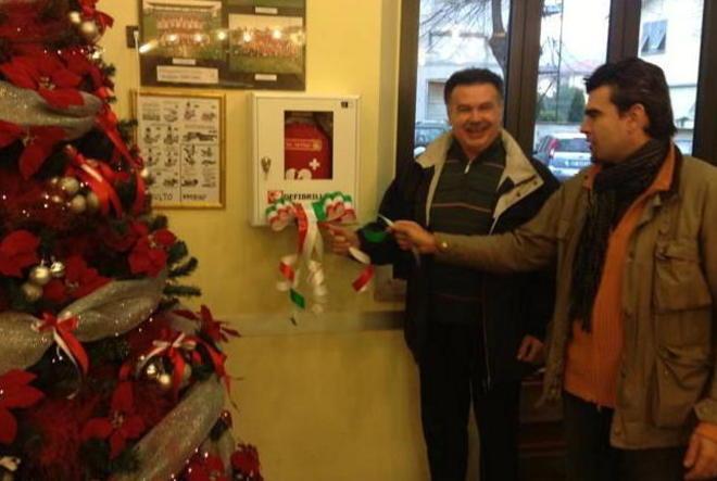 Circolo più sicuro grazie all’arrivo del defibrillatore