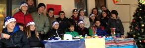 Gli auguri dei bambini e di don Luca