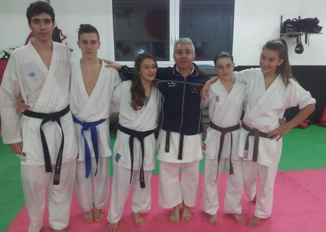 Buoni risultati in Campania dei ragazzi del Dojo Karate