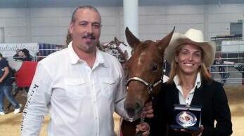 I cavalli Appaloosa della Kristal’s Farm ok a Verona