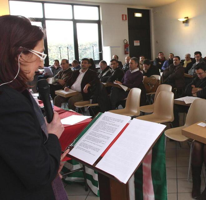 Sposata, tre figli è nel sindacato da 32 anni