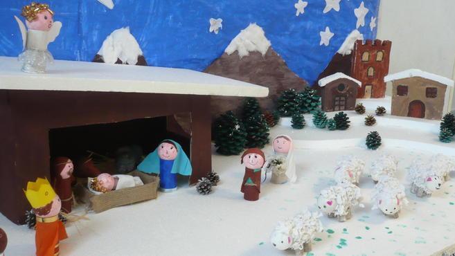 All’istituto Sacchetti ogni classe ha il proprio presepe