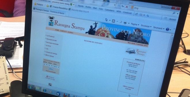«Provincia di Nuoro, il web è cosa di famiglia» 