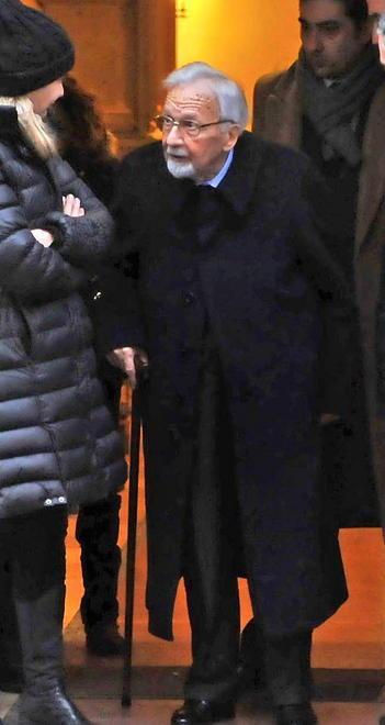 Licio Gelli a Pistoia per i funerali della sorella 