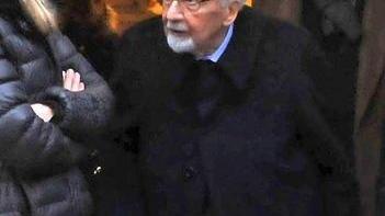 Licio Gelli a Pistoia per i funerali della sorella