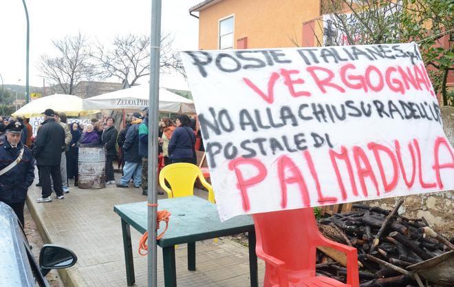 Palmadula, sopralluogo di Poste italiane 